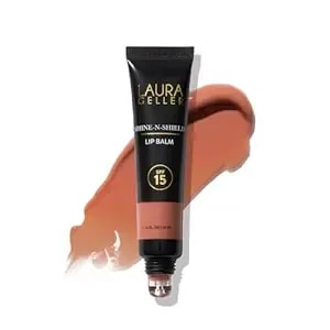 Laura Geller New York Shine-N-Shield Lip Balm Spf 15, Golden Hour - Nourishes, Hydrates & Protects Lips