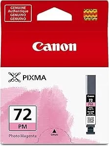 Canon Pgi-72 Genuine Photo Magenta Ink Tank, Compatible With Pixma Pro-10 Printers