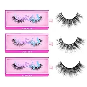 16mm Natural Lashes, 3d Real Mink Eyelashes, 3 Pairs Short Wispy False Eyelashes, Handmade Natural Look Lashes, Fluffy Soft Reusable Fake Eye Lashes, Cruelty Free (Daily Show)