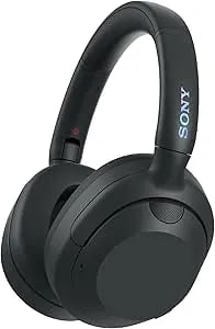 Sony ULT WEAR Over-Ear Noise Canceling Bluetooth Headphones With Alexa Built-In, Comfortable Design, 30-Hour Battery, Massive Bass, & Signature Noise Canceling Found In 1000X Series, Black