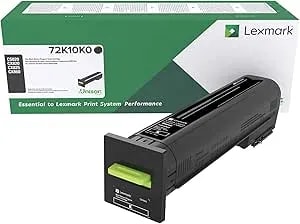 Lexmark 72k10k0 cs820, cx820, cx825, cx860 Black Return Program Cartridge Toner