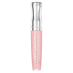 Rimmel Stay Glossy Lip Gloss - Non-Sticky And Lightweight Formula For Lip Color And Shine - 143 Sundae Best, .18oz