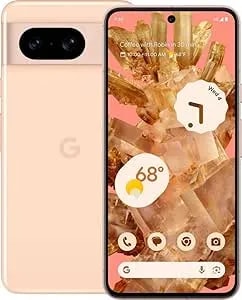 Google Pixel 8 5g,Us Version, 128 Gb Rose - Unlocked (Renewed)