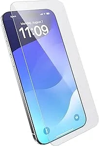 Speck Iphone 15 Pro Max Glass Screen Protector - Fits 6.7 Inch Iphone 15 Pro Max Screen - Ultra-Thin Glass - Scratch & Shatter Resistant, Easy Install, No Fingerprints - Shieldview Glass - Clear