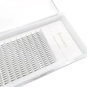 Soft Natural Premade Volume 2d Fans Eyelash Extension 0.10 Thickness 8-14mm Handmade Premade Cluster Volume Fans Faux Mink Lashes 3d (11mm, 3d-0.10-C)
