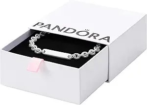 Pandora Moment Engravable Bar Link Bracelet - Includes Gift Box