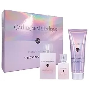 Unconquered By Catherine Malandrino Eau De Parfum 3 Piece Gift Set For Women