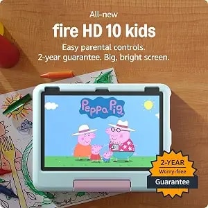 Amazon Fire Hd 10 Kids Tablet (Newest Model) - Officially Licensed Peppa Pig Limited-Edition