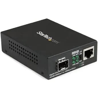 Startech.Com Multimode / Single Mode Fiber Media Converter - Open Sfp Slot - 10/100/1000mbps rj45 Port - Lfp Supported - Ieee 802.1q Tag Vlan - , Taa (mcm1110sfp)