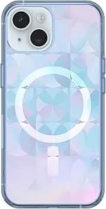 Otterbox Iphone 17e, 16e, 15, 14, & 13 Symmetry Series Clear Case - Opal Prism Blue
