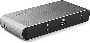 Kensington sd5500t Thunderbolt 3 And Usb-C Docking Station, Dual 4k Displayport, For Macbooks, Windows And Surface, 60w Pd (k38130us)