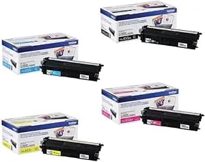 Brother HL-L8360CDW (TN-433) High Yield Toner Cartridge Set