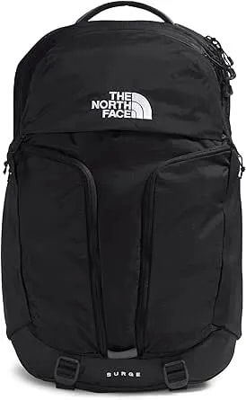 THE North FACE Surge Commuter Laptop Backpack - Daypack With Water Repellent Finish, 16" Laptop Sleeve, Reflective Details