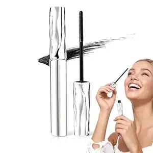 Waterproof Mascara, 2026 New Metal Wand Mascara With Quick Drying Formula, Volumizing Lengthening And Curling For Natural 3d Lashes, Smudge-Free Long Wear (1)