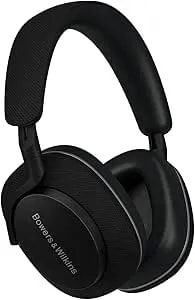 Bowers & Wilkins Px7 S2e Bluetooth Headphones Over Ear, Enhanced Noise Cancellation & Transparency Mode, Crystal-Clear Calls, 30-Hour Playback, Anthracite Black, Over-Ear Headphones