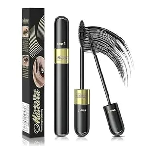 Mascara Volume And Length - Waterproof Mascara Black, Long-Lasting Formula Curling & No Clumping Liquid Lash Extensions, Tubing Mascara For Older Women Smudge-Proof Mothers Day Gifts