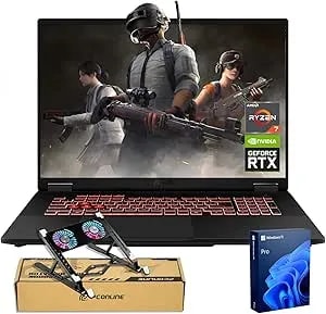 Asus Tuf a18 5070 Pro Gaming Laptop, 18" Wqxga 240hz Display, Amd Ryzen 7 260 (Beats Intel i7-14700), Nvidia Rtx 5070, 64gb Ram, 2tb Ssd, Rgb Backlit Kb, Bundle With Pco Laptop Cooler