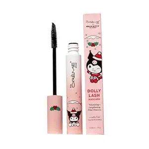 The CréMe Shop X Hello Kitty Dolly Lash Mascara, Volumizing, Lengthening & Waterproof Mascara, Made In Korea - Brown