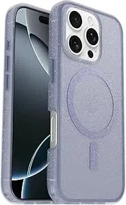 Otterbox Iphone 16 Pro - Symmetry Series+ Case - Denver Dusk Purple (Clear) - Snaps To Magsafe - Ultra-Sleek - Raised Edges Protect Camera & Screen - Non-Retail Packaging