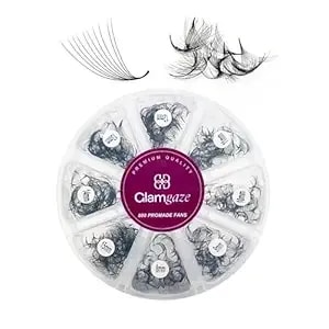 800 Promade Fans 8-15mm Mixed Lengths - 5d To 16d, C Cc D Curl, 0.05-0.07mm Thickness - Premade Lash Fans Volume Lash Extensions Loose Premade Fans Eyelash Extensions (5d-0.07-Cc 8-15mm)