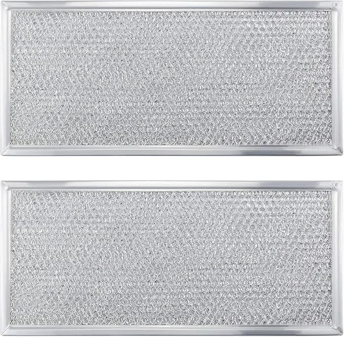 2026 Upgraded w10208631a Microwaves Grease Filter Approx. 13" X 6" By Beaquicy - Replacement For Whirlpool Ge Microwaves - Pack Of 2