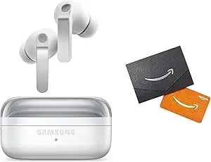 Samsung Galaxy Buds 4 Pro (2026) Ai True Wireless Bluetooth Earbuds + $30 Gift Card, Hi-Res Audio, 2-Way Speaker, Anc 2.0, Optimized Comfort, ip57, Live Translation, White [Us Version, 2 Yr Warranty]