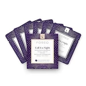 Foreo Call It A Night Revitalizing & Nourishing Ufo Activated Mask, 7 Count