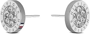 Tommy Hilfiger Women'S Stainless Steel Stud Earrings, Color: Silver (Model: 2780565)