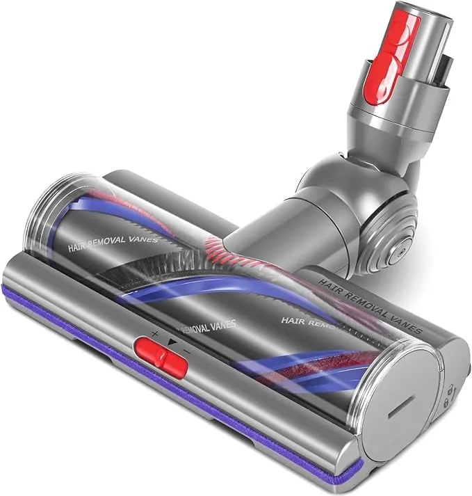 Upgrade High Torque v11 Replacement Head For Dyson v11(sv14) v10(sv12) v15(sv22) v8(sv11) v7(sv10) Cordless Vacuum Cleaner, v15(sv22) Vacuum Head Accessories With Anti-Tangle And Adjustable Suction