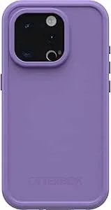 Otterbox Iphone 15 Pro (Only) Frē Series Waterproof Case With Magsafe (Designed By Lifeproof) - Rule Of Plum (Purple), Waterproof, 60% Recycled Plastic, Sleek And Stylish