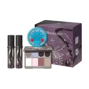 Girlcult 4-In-1 Makeup Gift Set For Women, All In One Makeup Kit With Full Face Makeup Palette, 2 Matte Lip Stains And Hand Mirror, Full Makeup Kit With Everything