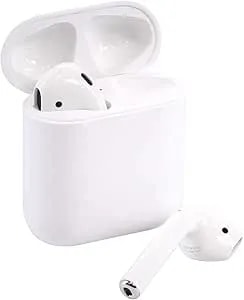 Apple Airpods With Wireless Charging Case - White (Renewed)