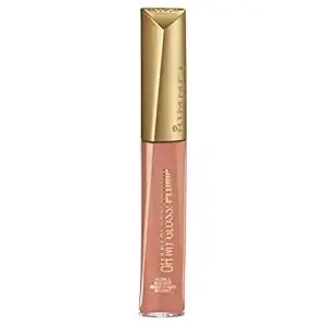 Rimmel Stay Plumped Lip Gloss, 531 Peach Pie, Pack Of 1
