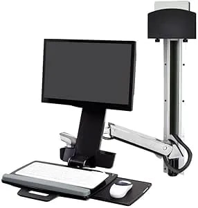 Ergotron Styleview Multi Component Mount For Flat Panel Display, Keyboard, Cpu 45-273-026