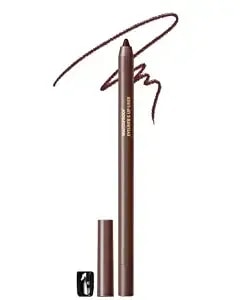 Burgundy Gel Eyeliner Pencil For Mature Eyes, Matte Waterproof Eyeliner Pen With Sharpener, Cream Smooth Texture Smudge-Proof Long-Lasting Eye Liner Makeup For Older Woman-03 Burgundy