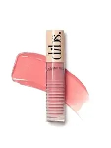 Dibs Beauty Go To Glossy Balm Lip Gloss Topper, 0.20 Ounce (Effortless Pink)