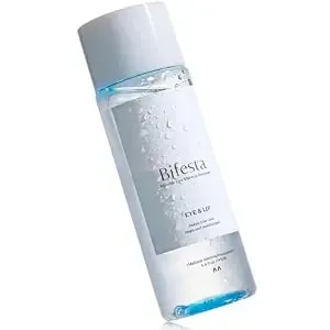 Bifesta Eye & Lip Micellar Makeup Remover 4.9 Fl Oz (145ml) – Dual-Phase Waterproof Makeup Remover, Non-Greasy, Fragrance-Free By Mandom, Made In Japan