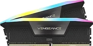 Corsair Vengeance Rgb ddr5 Ram 32gb (2x16gb) Up To 6000mhz cl30-36-36-76 1.40v Amd Expo Intel Xmp Desktop Computer Memory - Gray (cmh32gx5m2b6000z30k)