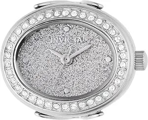 Invicta Mini Lady Ring 24mm Stainless Steel Steel Silver Dial pc11 Quartz