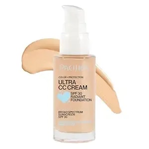Pacifica Ultra Cc Cream Radiant Foundation Spf 17 -Neutral Fair – Medium Coverage Color Correcting Cream, Dewy Finish, Mineral Spf, 1 Oz