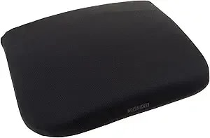 Kensington Memory Foam Backrest, 16 X 12 X 16, Black