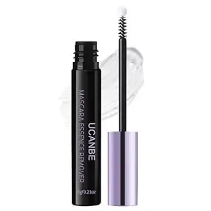 Ucanbe Mascara & Cluster Lash Glue Remover, Nourishing Non-Irritating Lash Cleanser With Vitamin E For Real & False Eyelashes, Glides Off Waterproof Eye Makeup Effortlessly, Ideal For Sensitive Skin