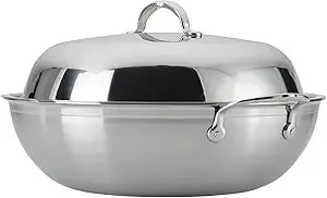 Hestan Probond Forged - Professional Clad Stainless Steel Wok, 14-Inches, Induction Compatible