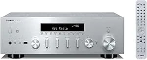 R-n600a Network Receiver With Streaming, Phono And Built-In Dac, Silver