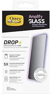 Otterbox Amplify Glass Antimicrobial Screen Protector For Iphone 14 Plus, Flawless Touch Response, Fingerprint Resistant, Precision Fit, Vibrant Clarity