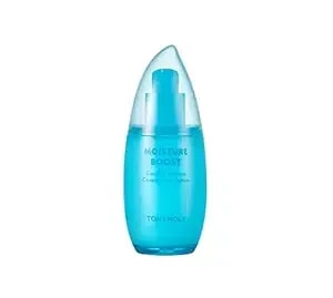 Tonymoly Moisture Boost Hydrating Serum – Cooling Marine Concentrate With Chlorella, Seaweed & Niacinamide, Lightweight Face Moisturizer, 3 Oz