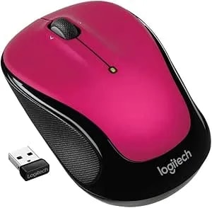 Logitech M325s Wireless Mouse - Brillant Rose (Renewed)