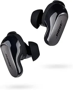 Bose Quietcomfort Ultra True Wireless Noise Cancelling In-Ear Earbuds - Black (Renewed)