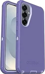 Otterbox Samsung Galaxy s25+ & Galaxy s24+ (Only) - Defender Series Case - Mountain Majesty (Purple) - Holster Clip Included - Rugged & Durable - With Port Protection - Non-Retail Packaging