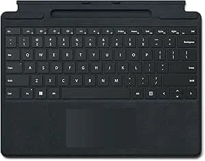 Surface Pro Signature Keyboard With Fingerprint Reader – Black
